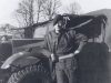 Norman Yeomans with Morris C4 15cwt GS, Germany 1946