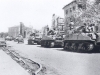 US Sherman Tanks of Patton&#039;s 3rd Army enter Bayreuth