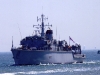 M33 HMS Brocklesby (Minesweeper) Photographed in the Eastern Solent, off Portsmouth