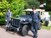 Wolverhampton Bantock House 1940&#039;s Show, Sept 2010 - Ford GPW Jeep (268 XUY) with it&#039;s RAF Crew