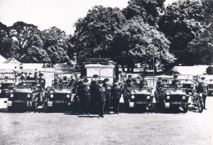 TA Detachment of Austin Champs for The Coronation 1953