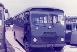Bedford SB3 Strachans Body Coach (43 AC 42)