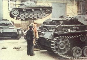 Panzer III Being Made