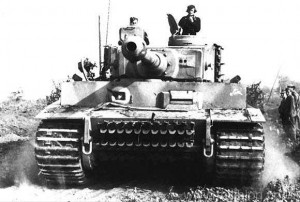 Tiger I Tank in Action
