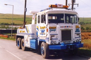 Scammell Crusader EKA Recovery (XHT 415 T)(Copyright ERF Mania)